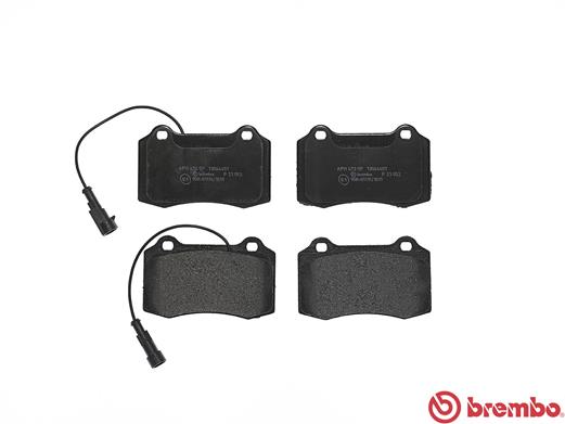 A.B.S. P 23 052 BREMBO Bremsbelagsatz, Scheibenbremse
